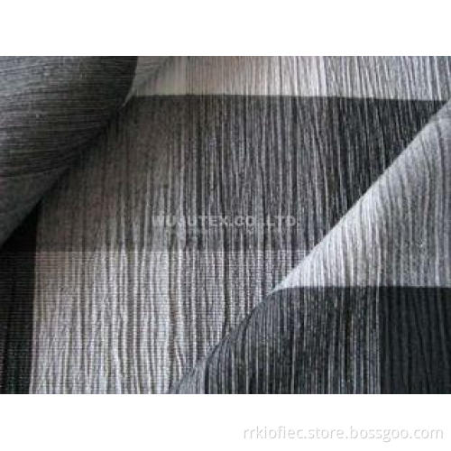 Yarn Dyed T/R 65% Polyester 35% Rayon Crepe Fabric for Ladi